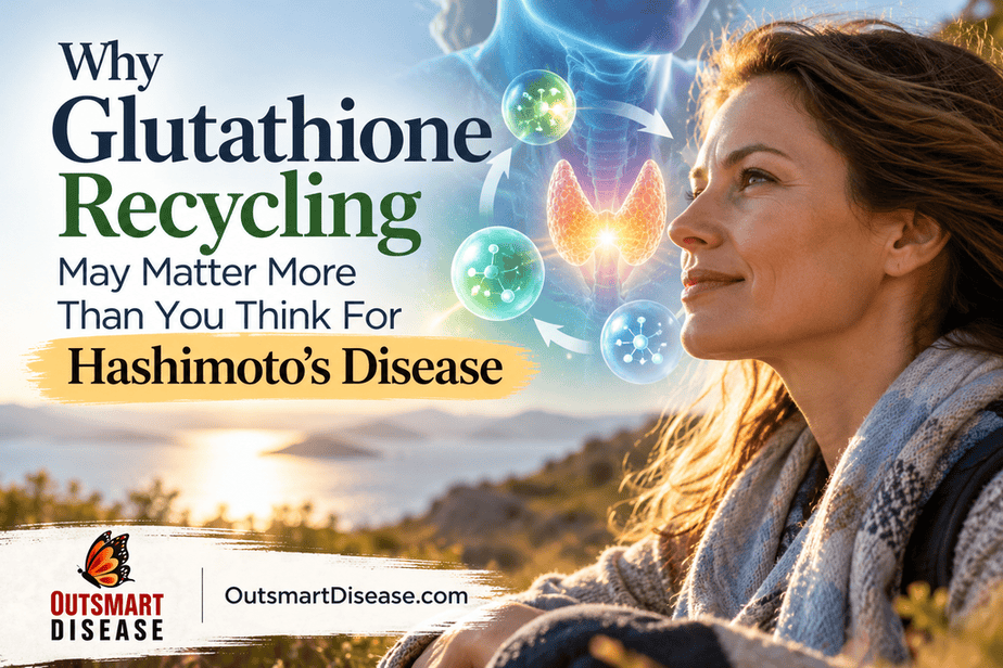 Glutathione recycling for Hashimoto's disease